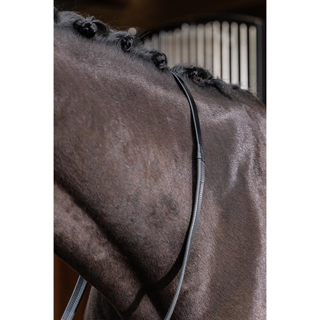 Zügel Rubber LeMieux Schwarz