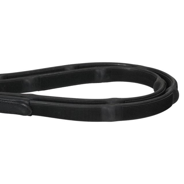 Zügel Soft Gummi HORSEGEAR Schwarz