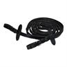 Zügel Soft Gummi HORSEGEAR Schwarz