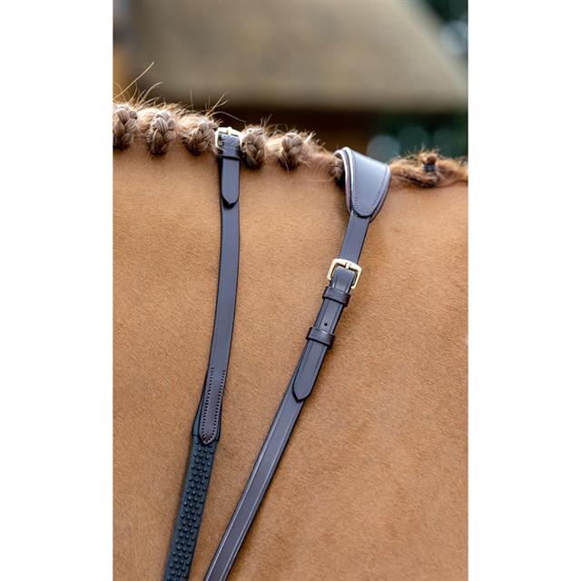 Zügel Soft Rubber LeMieux Braun