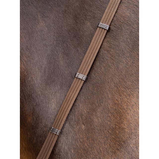 Zügel Webbed Continental LeMieux Braun-Silber