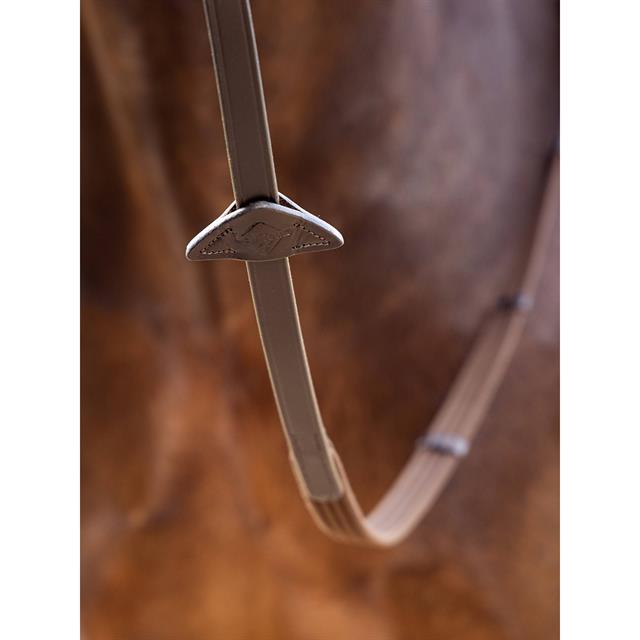 Zügel Webbed Continental LeMieux Braun-Silber